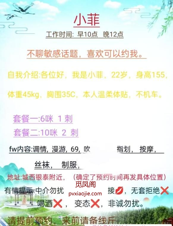 清纯大胸小菲